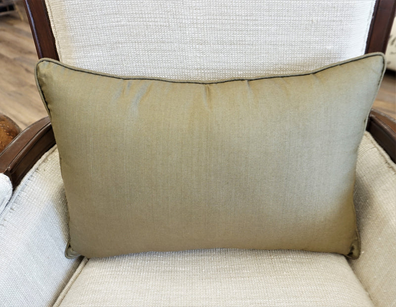 Premium Silk Pillow 13"x20" Olive