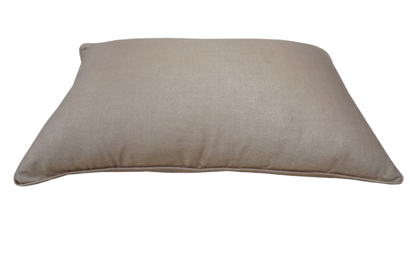 Premium Silk Pillow 13"x20" Tan