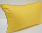 Premium Silk Pillow 13"x20" Yellow