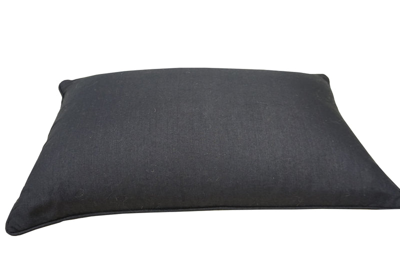 Premium Silk Pillow 13"x20" Navy