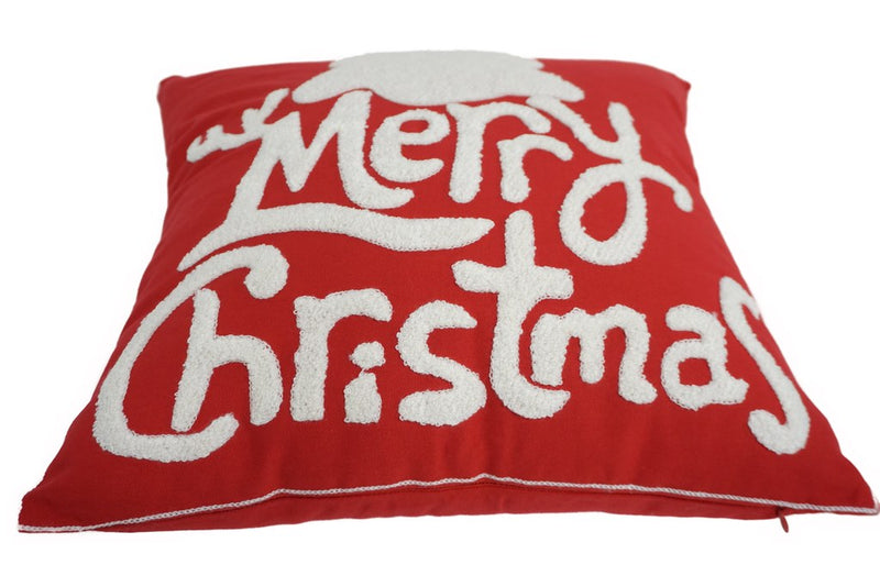 Embroidered Christmas Designer Pillow