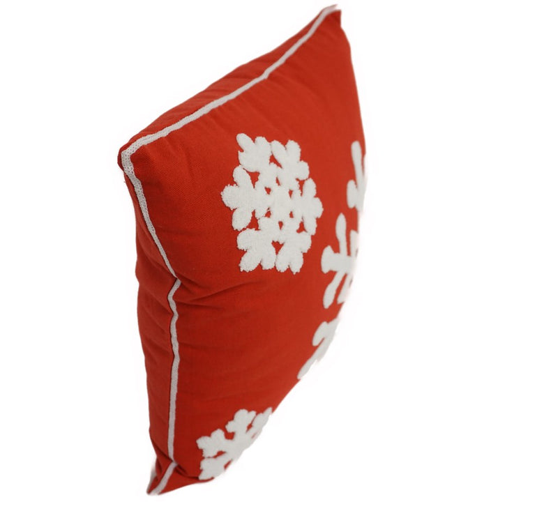 Embroidered Christmas Designer Pillow