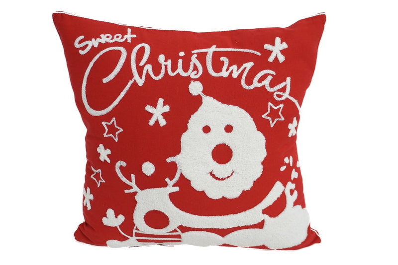 Embroidered Christmas Designer Pillow