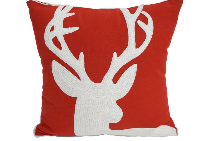 Embroidered Christmas Designer Pillow