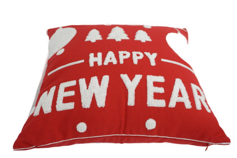 Embroidered Christmas Designer Pillow