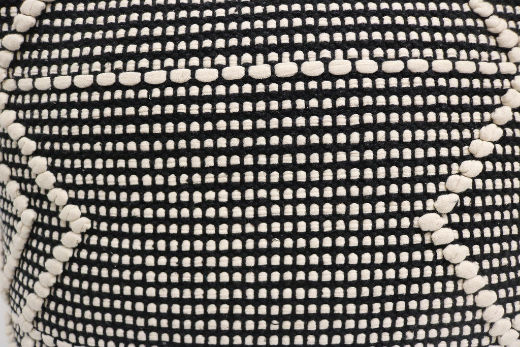 Arezzo Cotton Cube Pouf