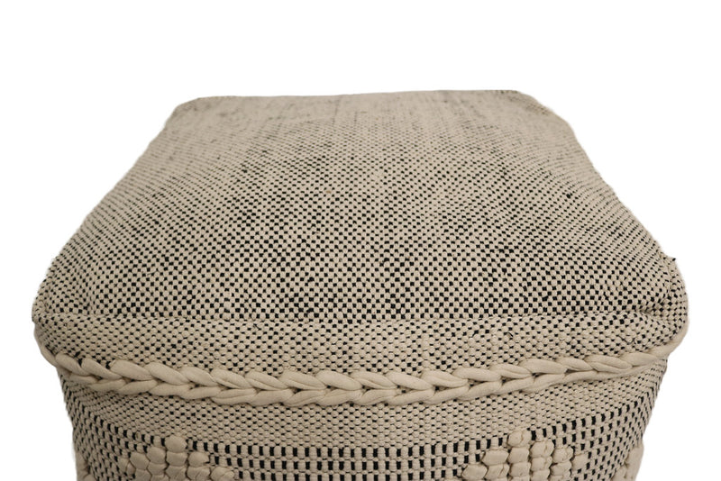 Ferrara Cotton Cube Pouf