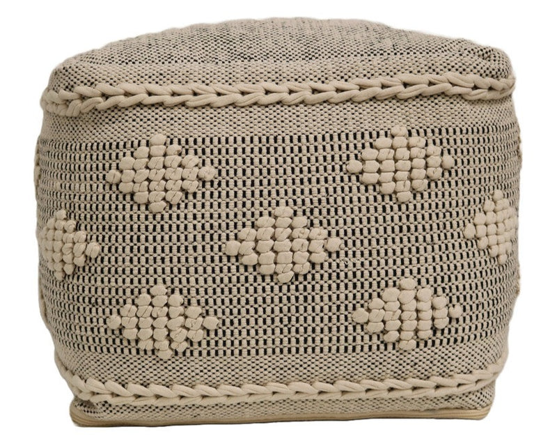 Ferrara Cotton Cube Pouf