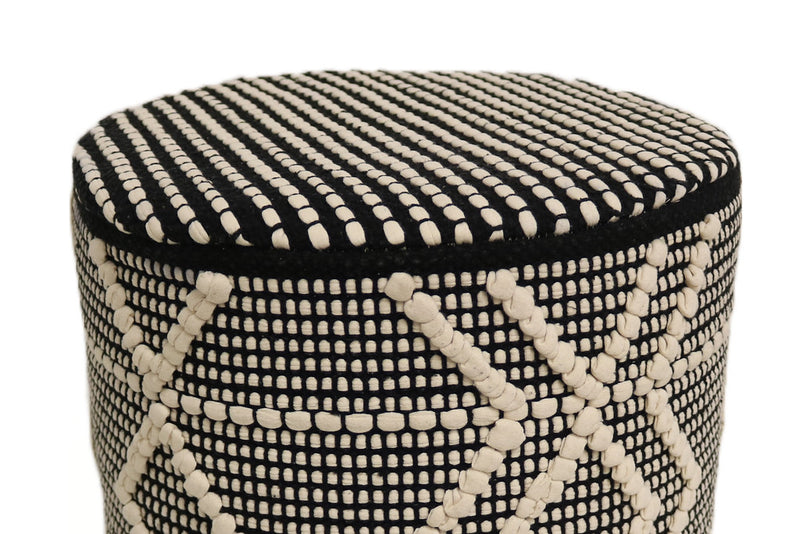 Dijon Cotton Round Stool