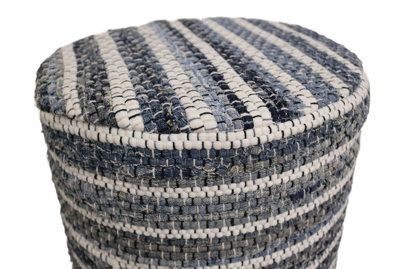 Tignes Cotton Round Stool