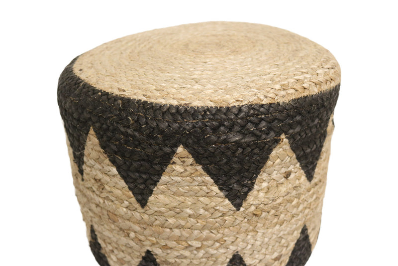 Morzine Jute Round Stool