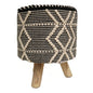 Dijon Cotton Round Stool
