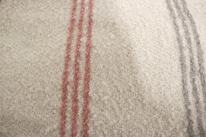 Handcrafted 100% Wool Throw Blanket