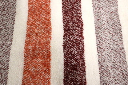 Handcrafted 100% Wool Throw Blanket