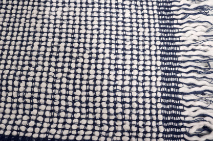 Handcrafted 100% Wool Throw Blanket