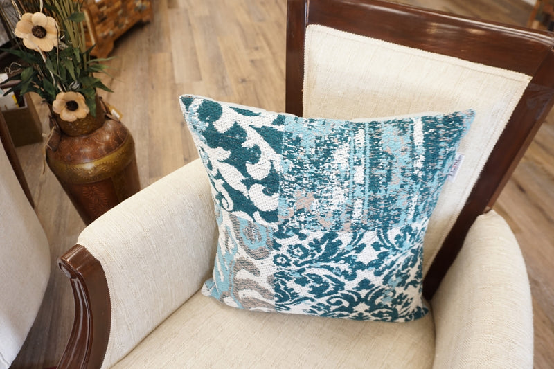 Nostrand Blue Designer Throw Pillow