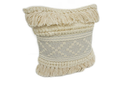 Rhames Cotton Designer Throw Pillow