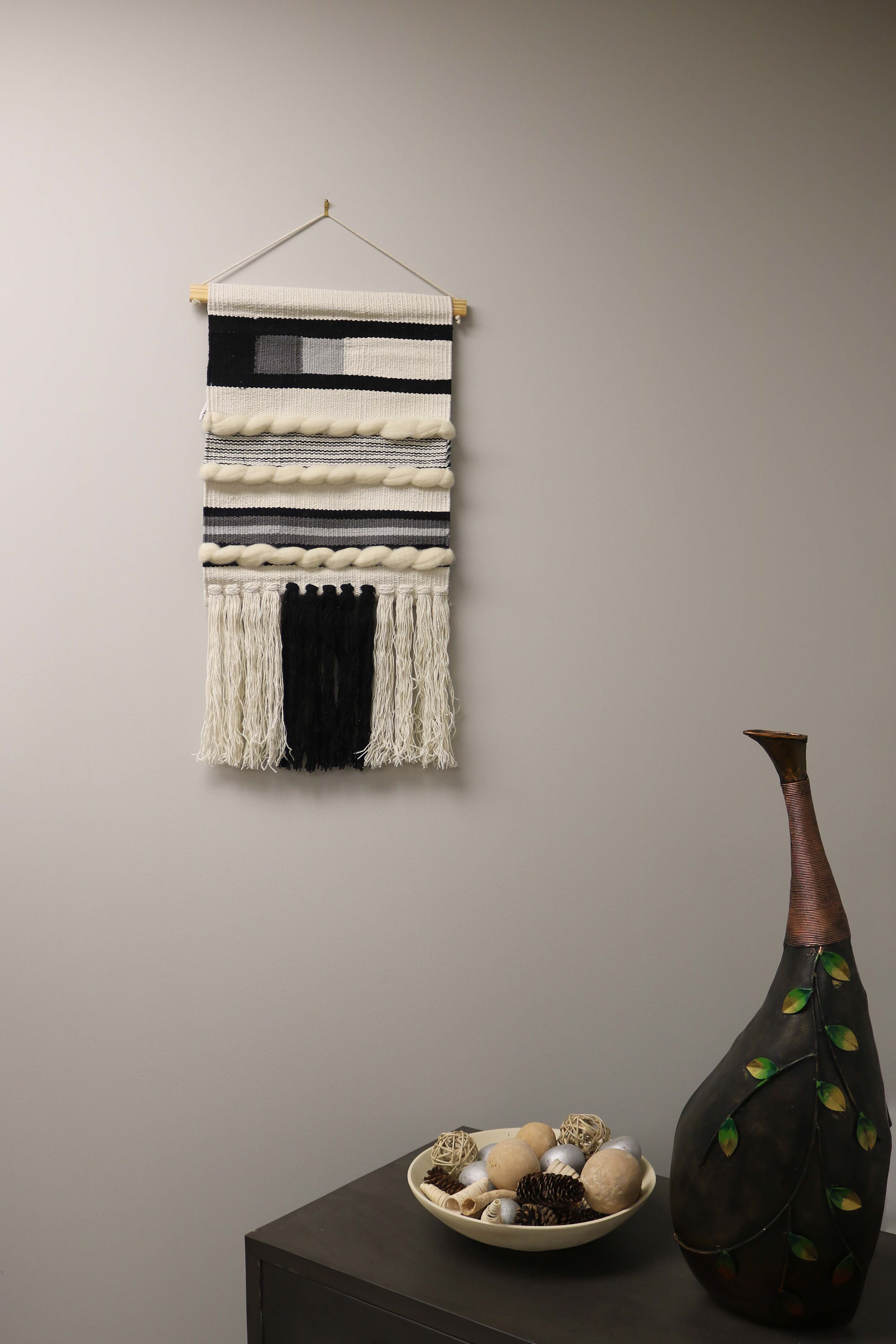 Black & White Wall Hanging
