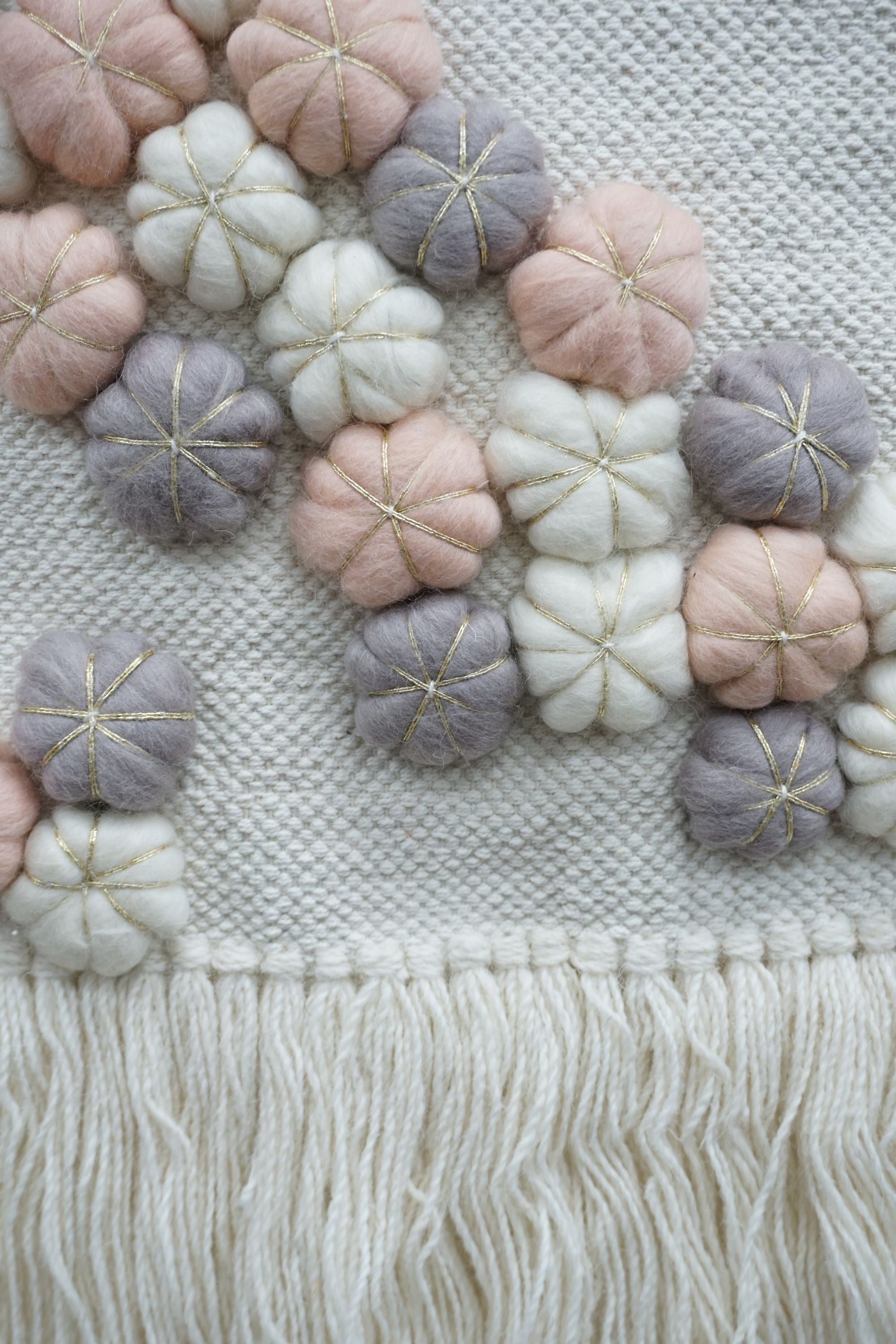 Pink Flower Wall Hanging