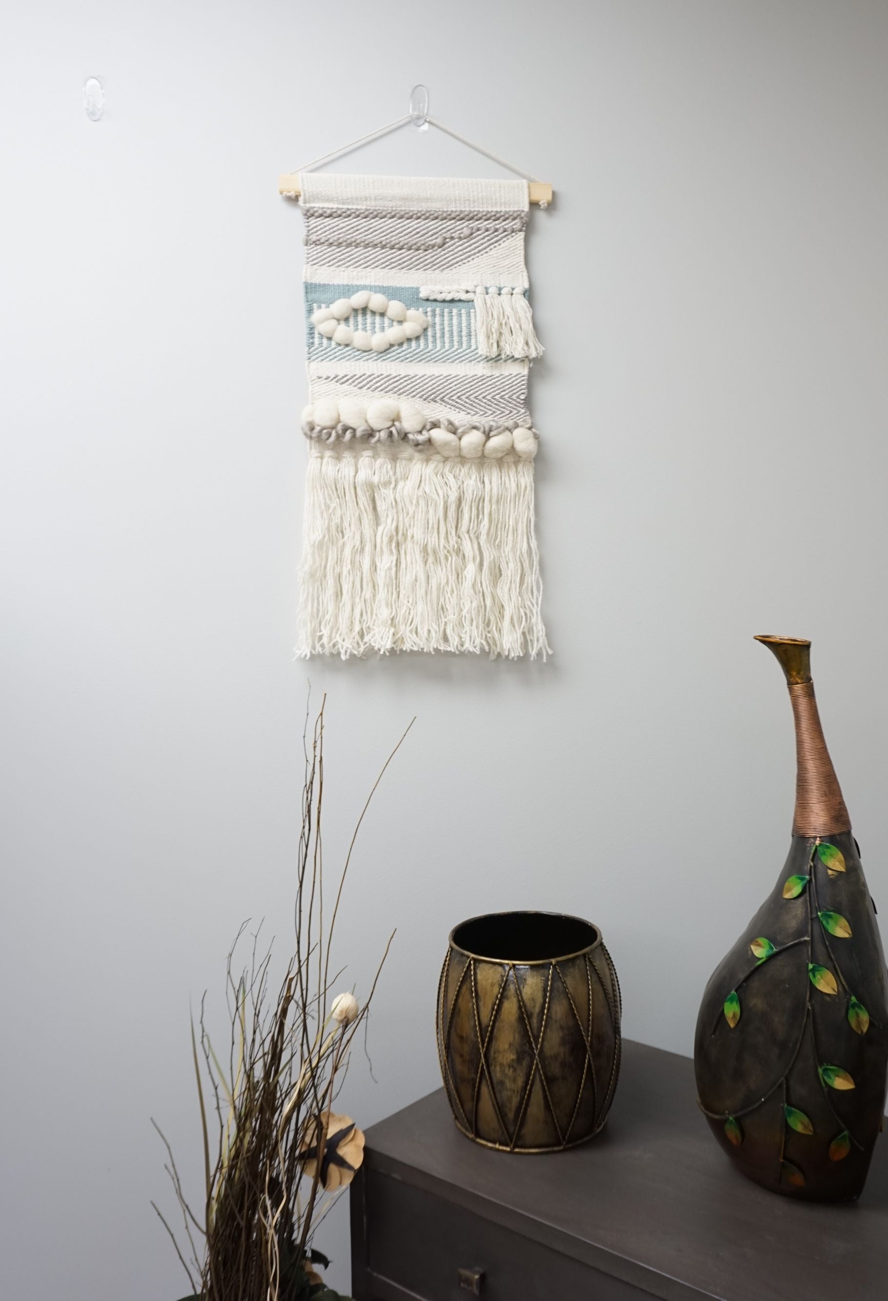 Silvered Wall Hanging