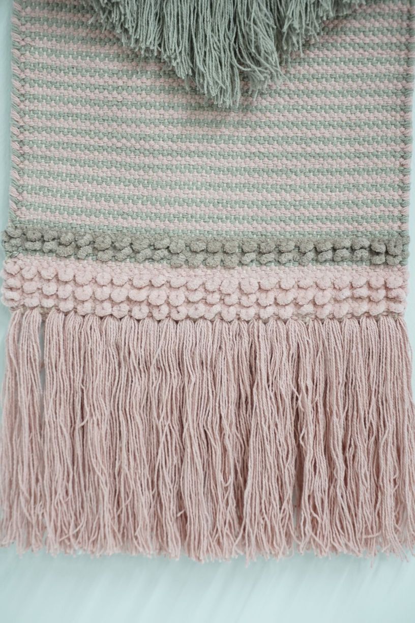 Pink & Sand Wall Hanging