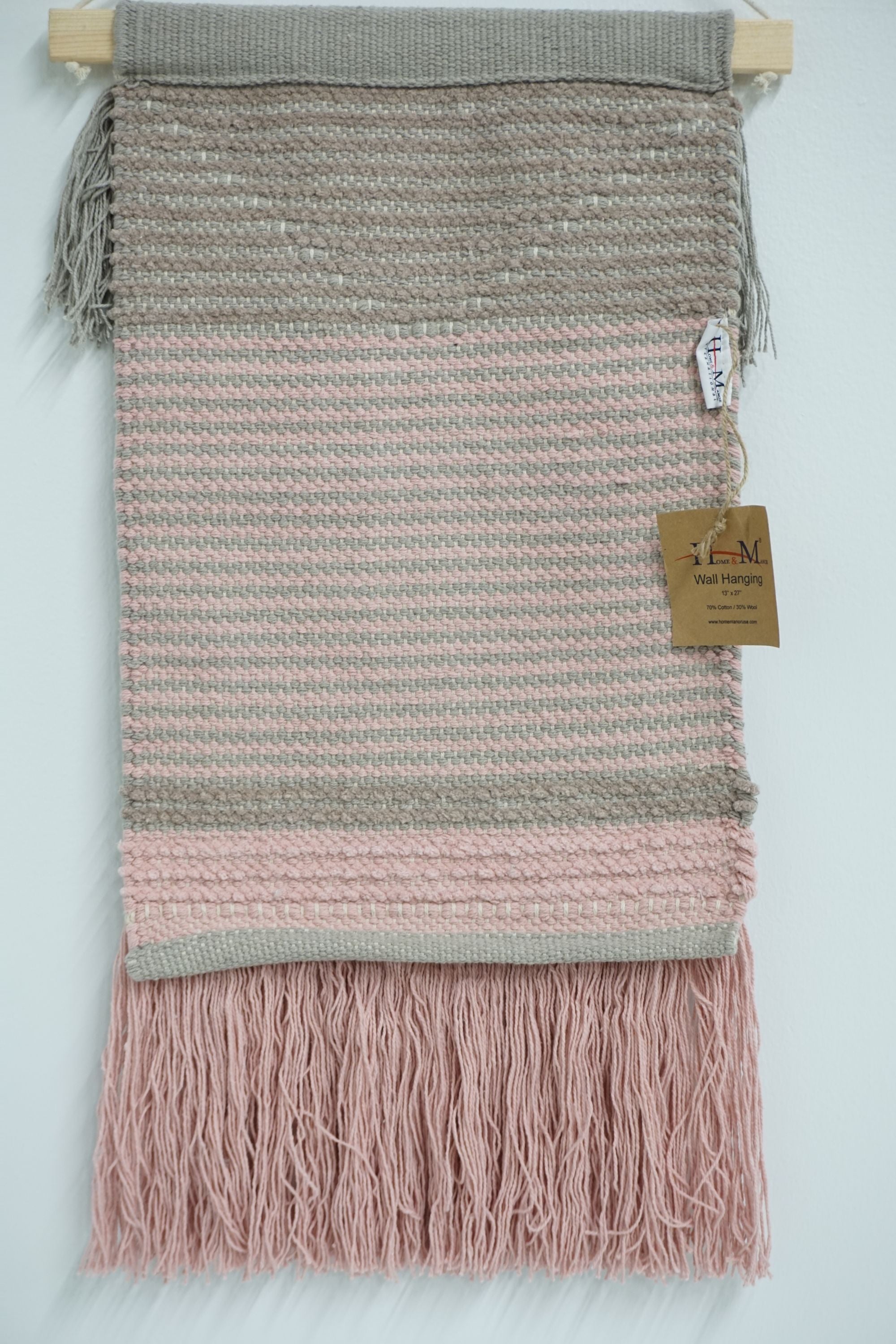 Pink & Sand Wall Hanging