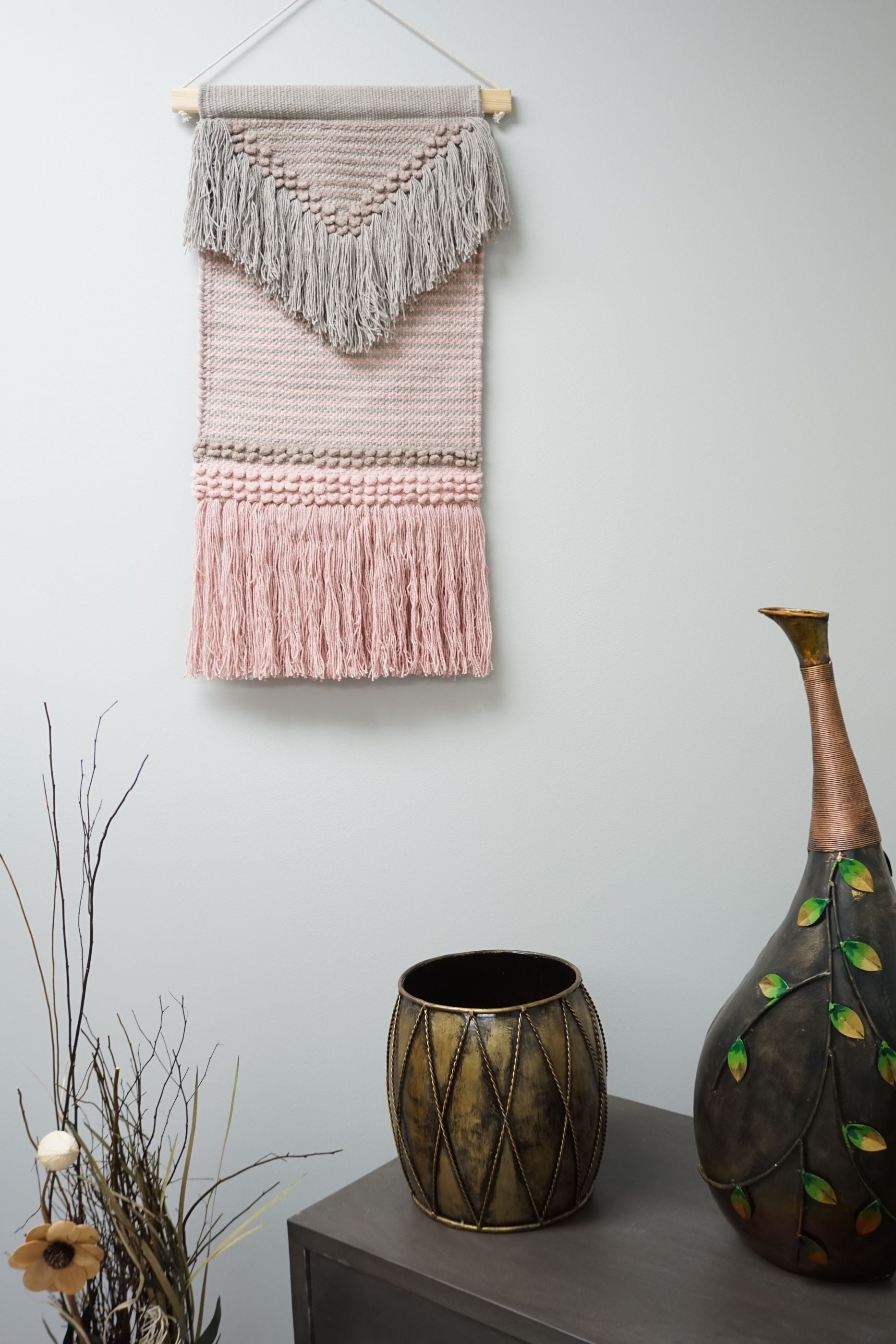 Pink & Sand Wall Hanging