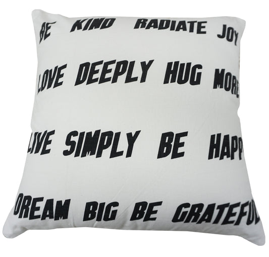 'Be Kind' Quote Pillow