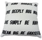 'Be Kind' Quote Pillow