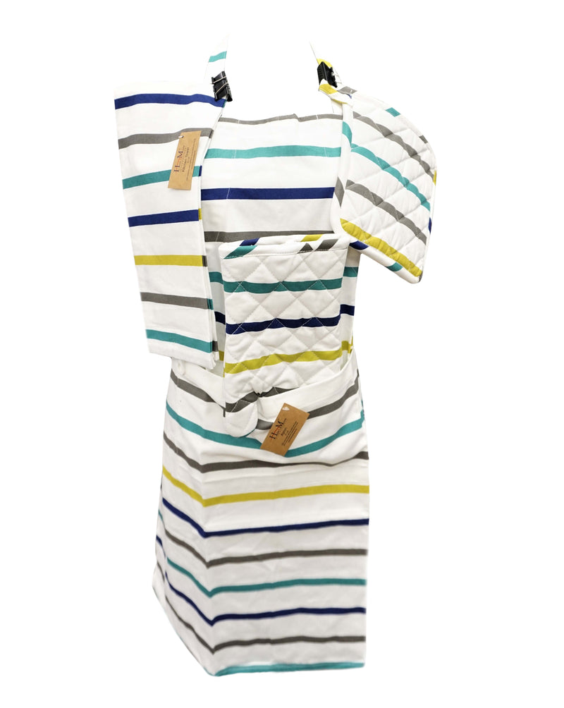 Kitchen Apron Stripe Design