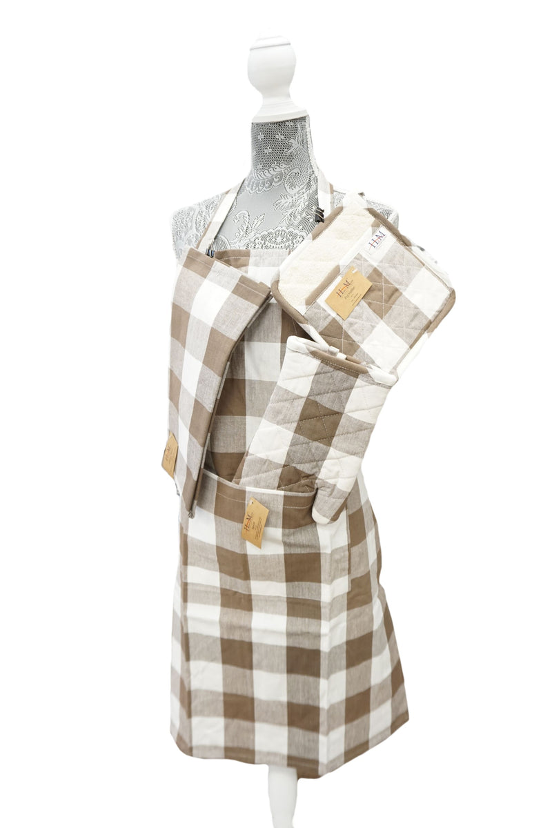 Kitchen Apron Brown Deisgn