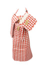 Kitchen Apron Red Design