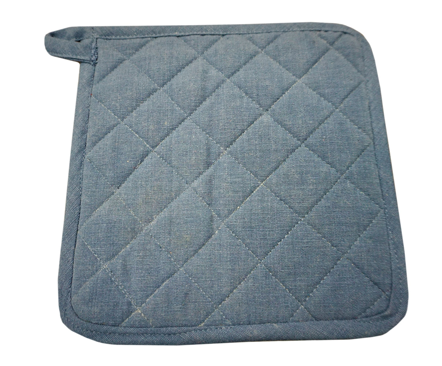 Pot Holder Blue Design