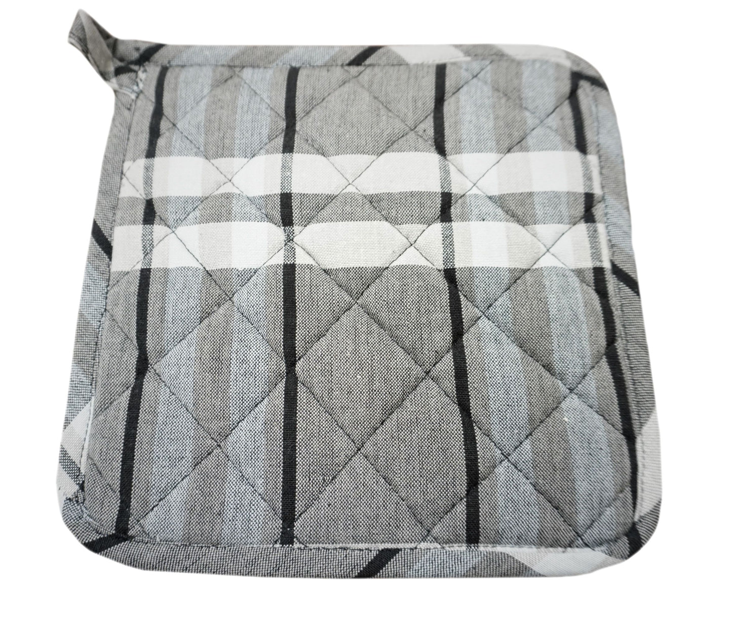 Pot Holder Gray Design