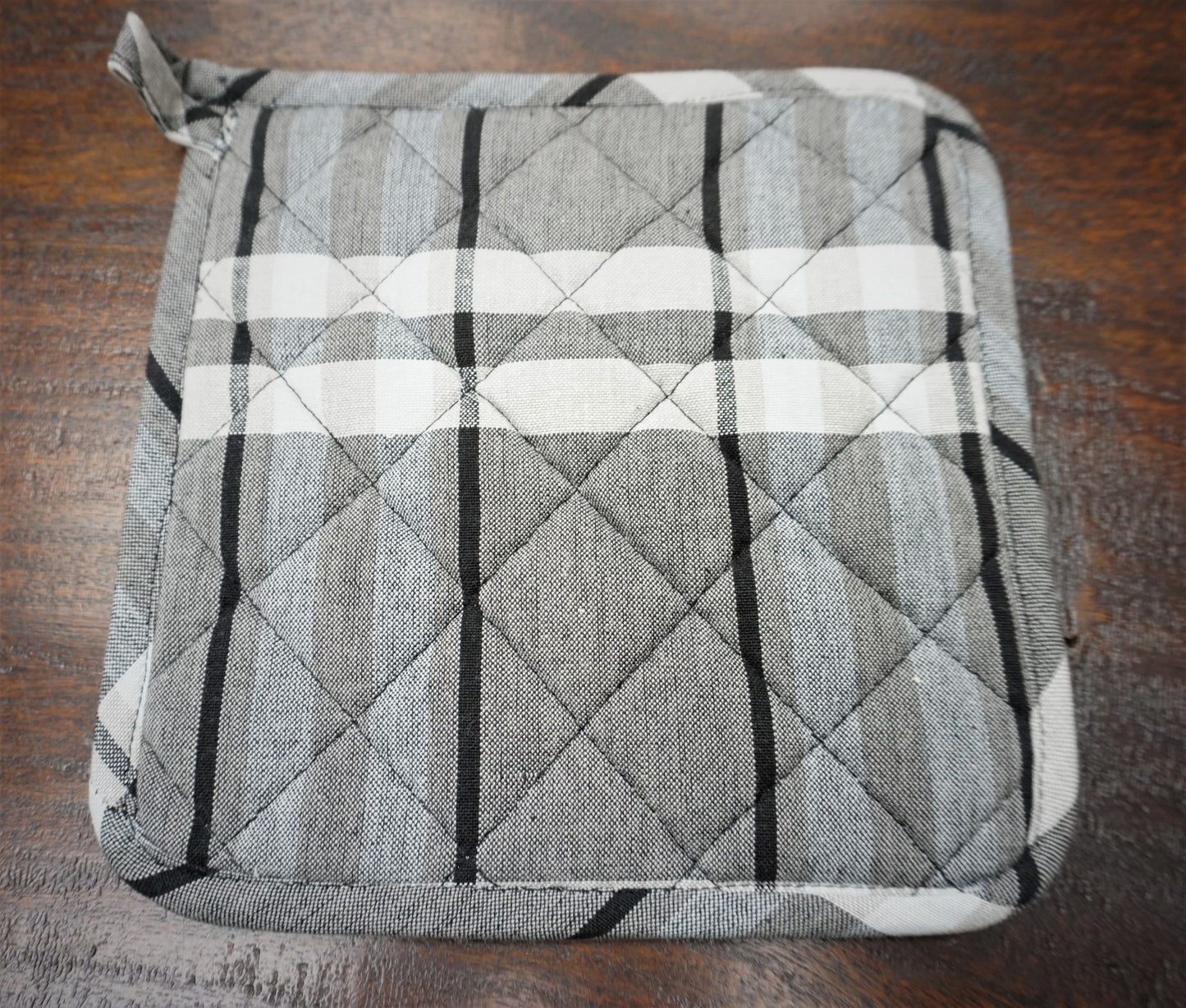 Pot Holder Gray Design