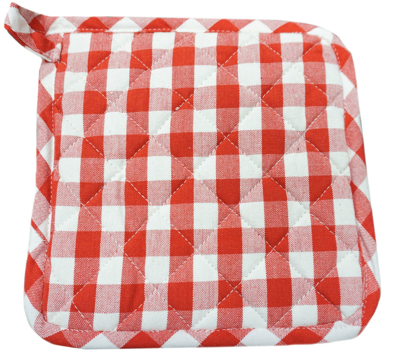 Pot Holder Red Design