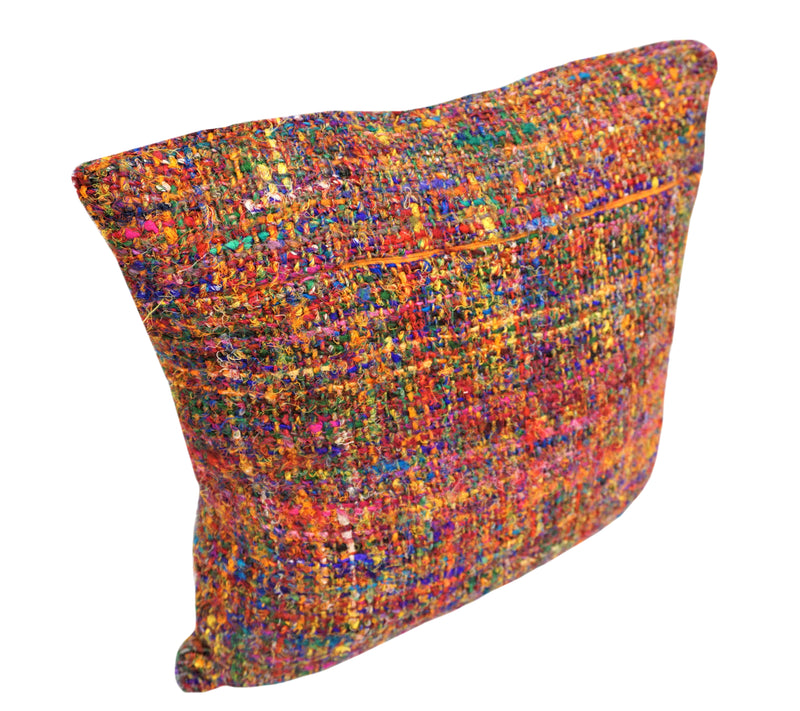 Aubree Hand Spun Silk Pillow