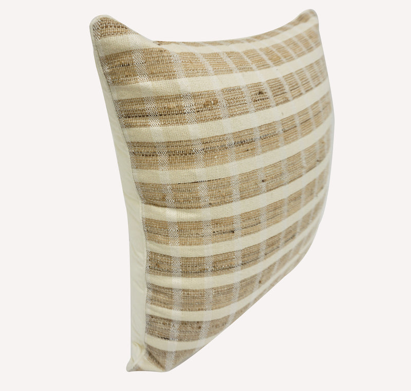 Vermont Vintage Raw Silk Pillow