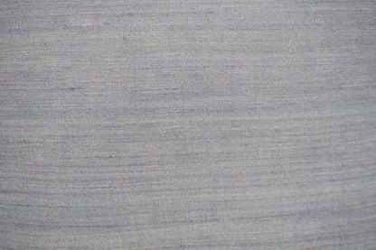 Raw Silk Throw Pillow 18" Light Gray