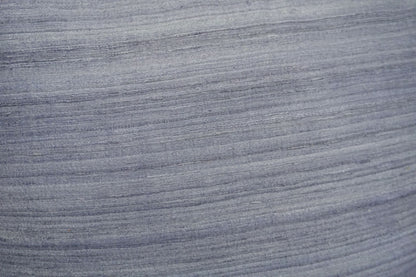 Raw Silk Throw Pillow 18" Gray