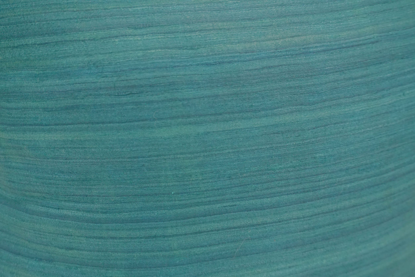 Raw Silk Throw Pillow 18" Teal