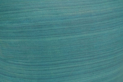 Raw Silk Throw Pillow 18" Teal