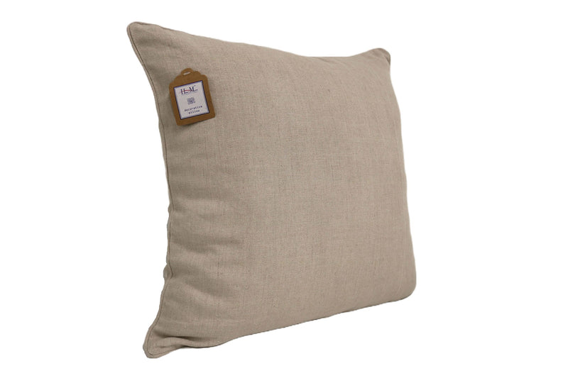 Drancy Linen Throw Pillow 20x20