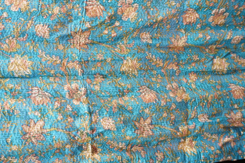 Vintage Kantha Silk Scarves