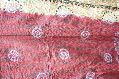 Vintage Kantha Silk Scarves