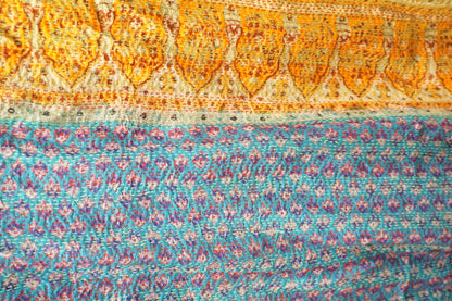 Vintage Kantha Silk Scarves
