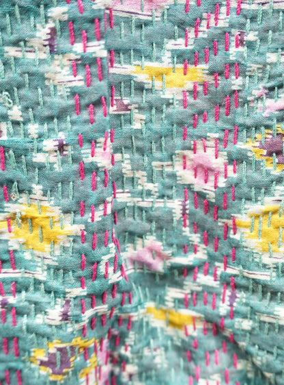 Vintage Kantha Silk Scarves