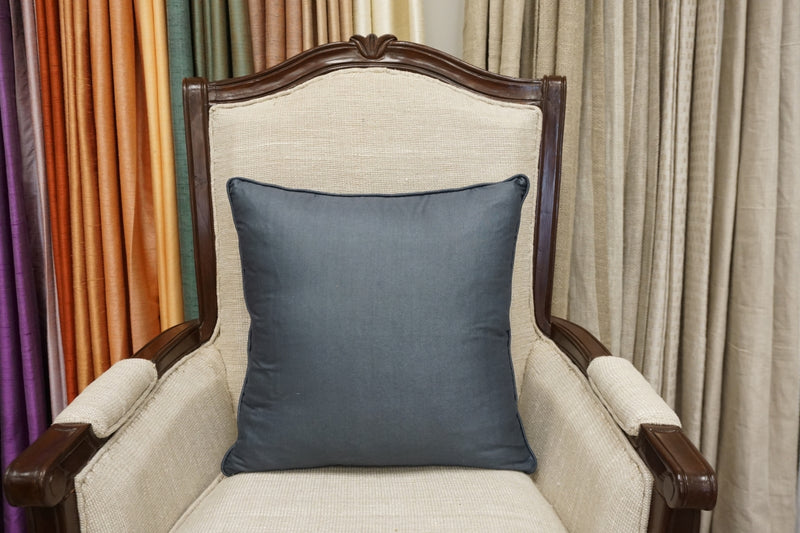 Premium Silk Pillow 18" Blue