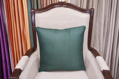 Premium Silk Pillow 18" Green