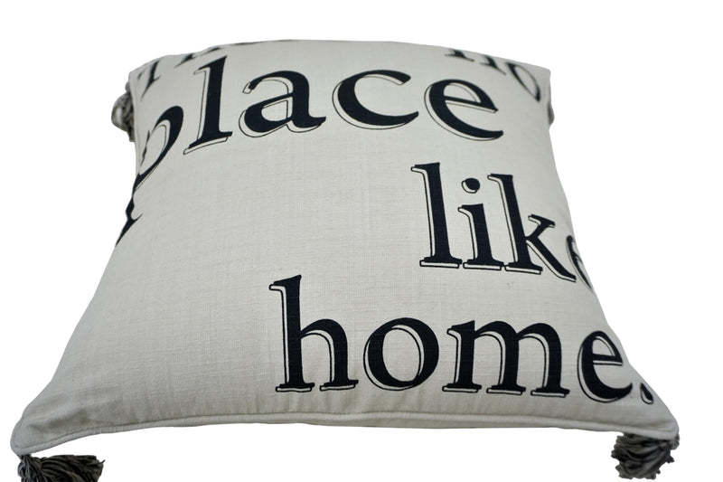 'There's No Place Like Home' Quote Pillow